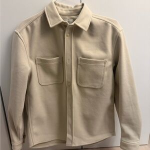 H&M Men's Beige Shirt Jacket